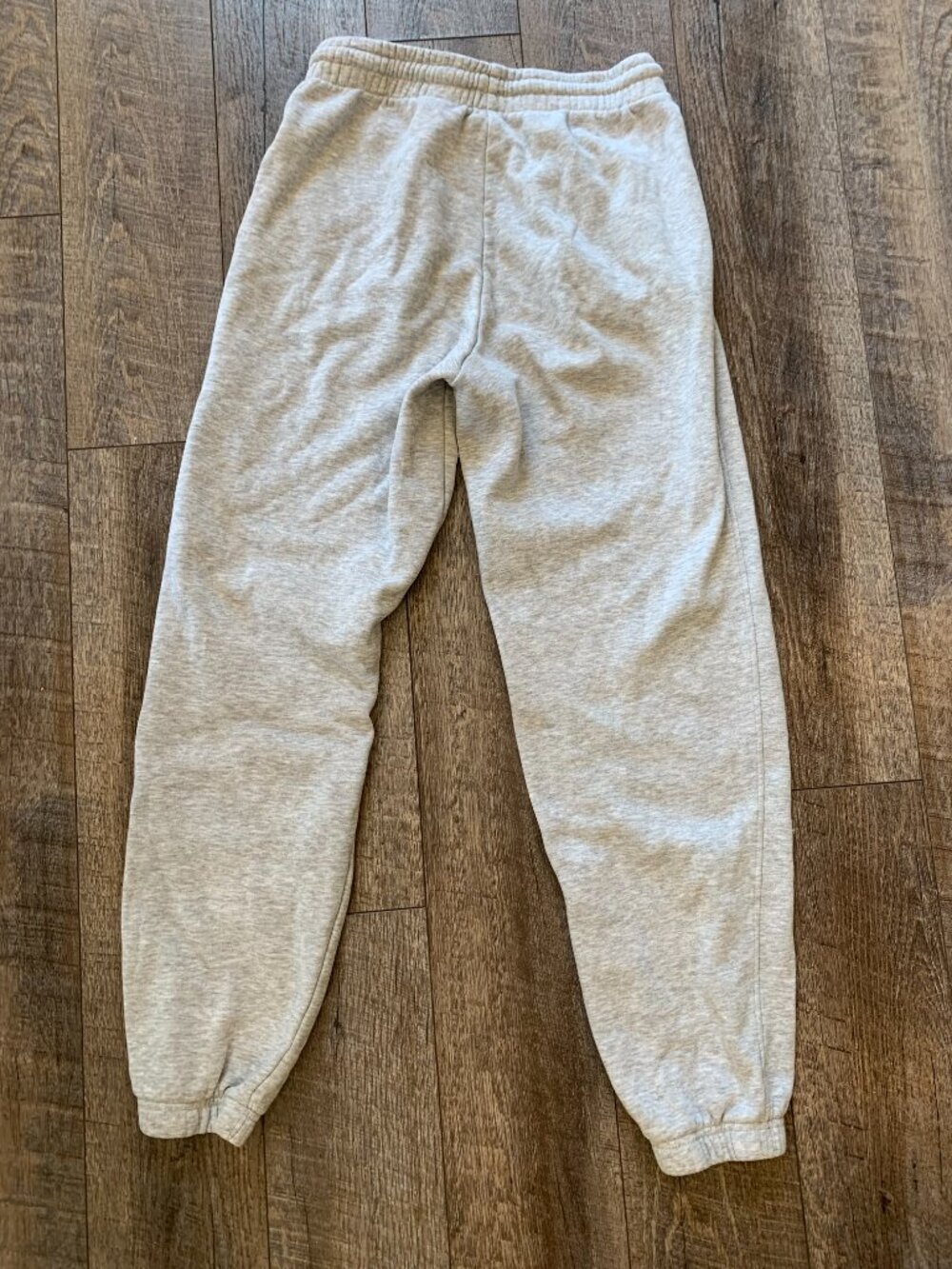 H&M cozy grey fleece sweatpants - Picture 3 of 4